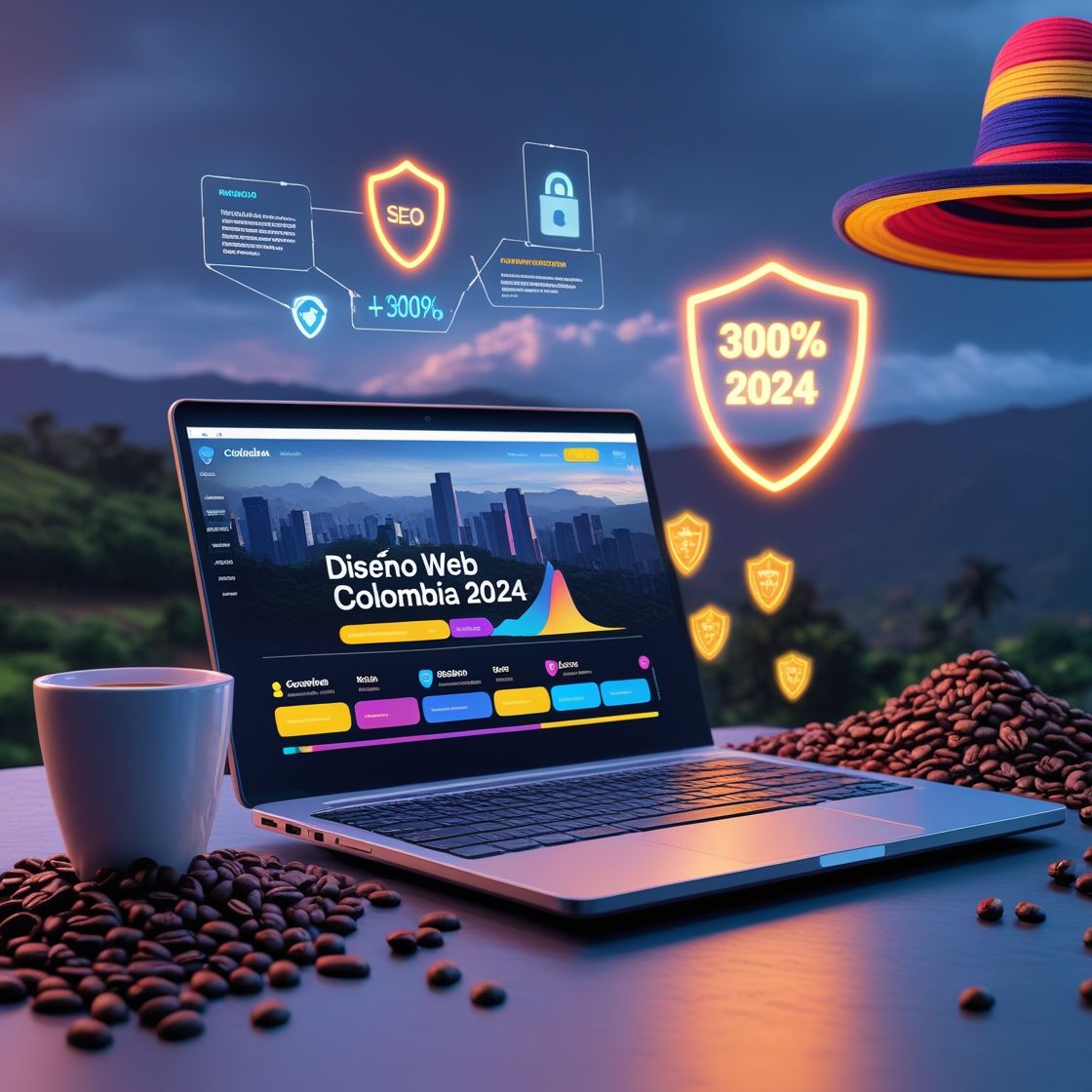 Mejor agencia web Colombia 2024: Diseño profesional, rápido y con SEO